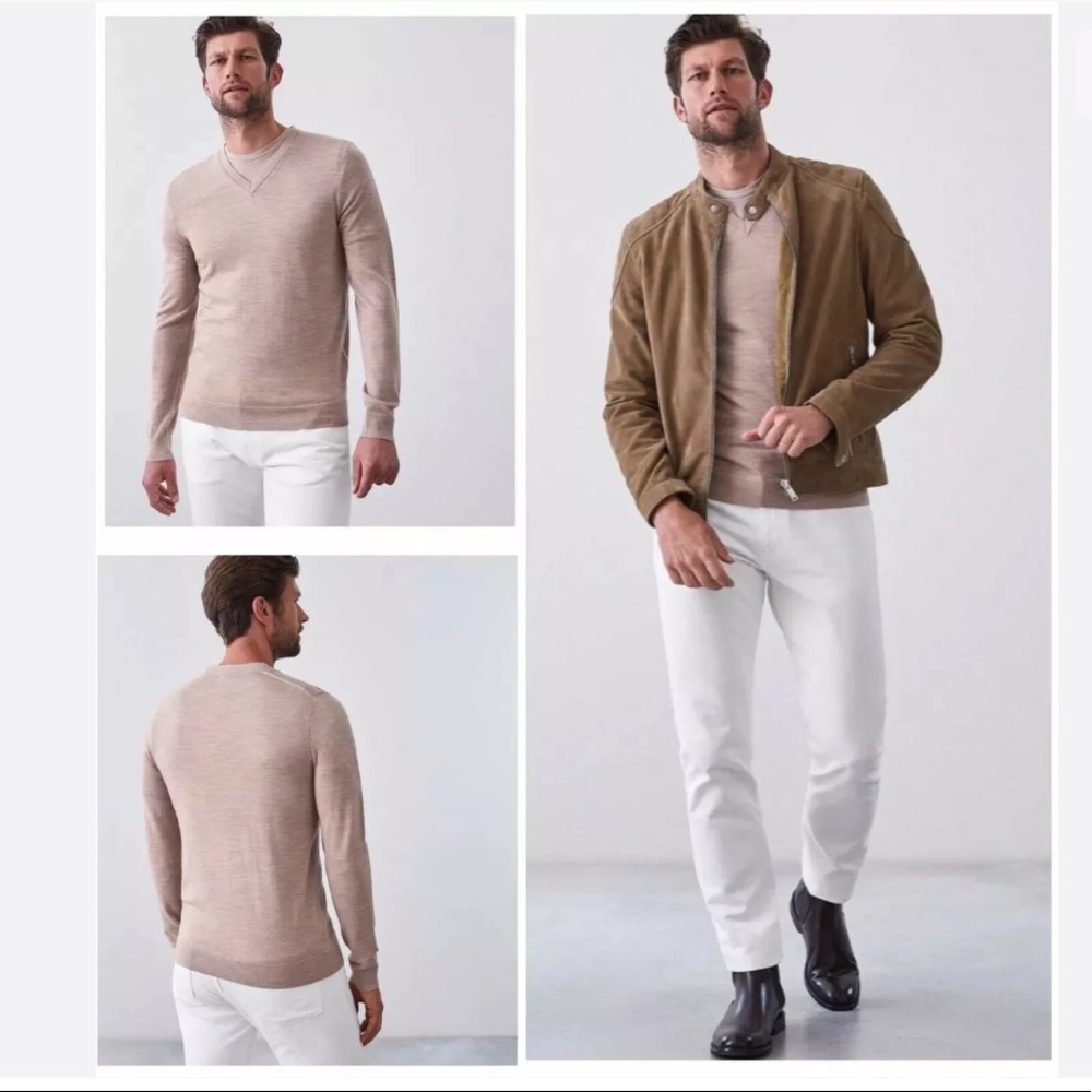 REISS EARL Wool Pullover Sweater L XL EXCELLENT